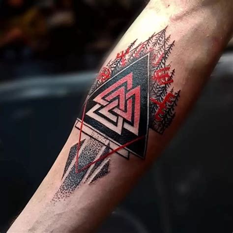 valknut tattoo